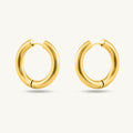 Classic Round Hoop Earrings