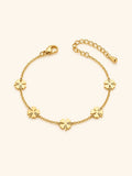 Four Leaf Clover Bracelet – Demi-Fine Gold